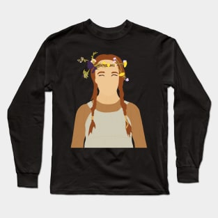 Anne Shirley Cuthbert! Sticker Long Sleeve T-Shirt